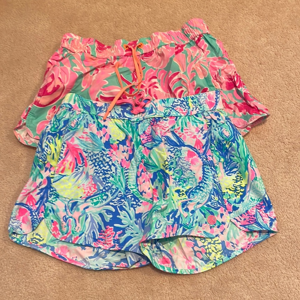 {Lilly Pulitzer} BUNDLE xs luxletic runaround shorts